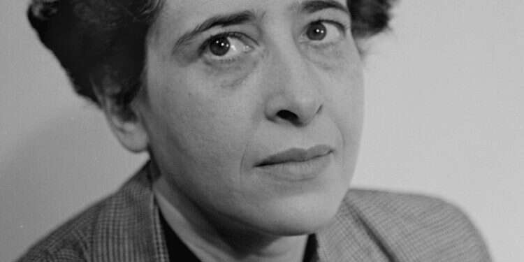 חנה ארנדט. צילום: גטי אימג'ס צילום: גטי אימג'ס