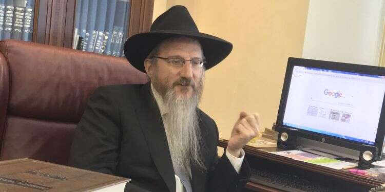 הרב ברל לזר. צילום: אריאל שנבל צילום: אריאל שנבל