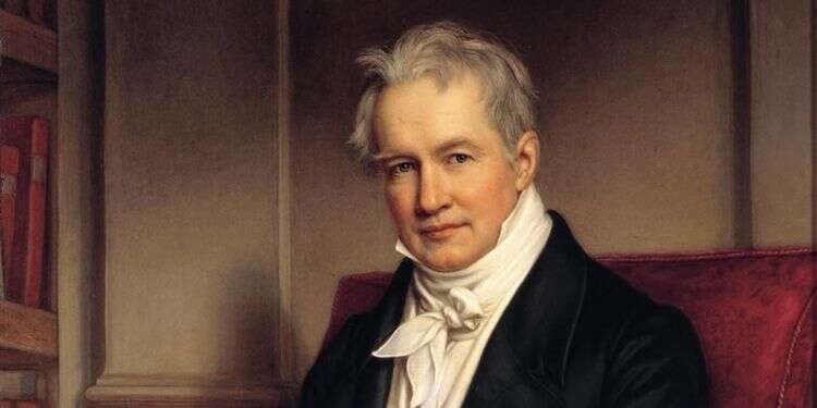 פרידריך וילהלם היינריך אלכסנדר פון הומבולדט. ציור: ג'וזף קארל סטילר, 1843
ציור: ג'וזף קארל סטילר, 1843