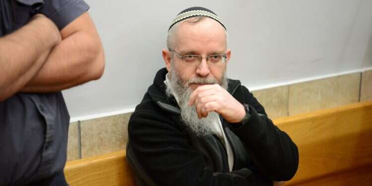 עזרא שינברג בבית המשפט. צילום: גיל אליהו, ג'יני צילום: גיל אליהו, ג'יני