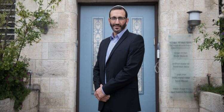 הרב דורון פרץ. צילום: הדס פרוש, פלאש 90 צילום: הדס פרוש, פלאש 90