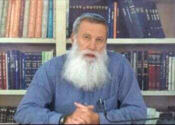 הרב יוסף קלנר. צילום: צילום מסך מתוך ערוץ היוטיוב של מכינת 'בני דוד' בעלי