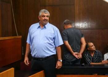 שלמה לחיאני בבית המשפט. אבישג שאר-ישוב