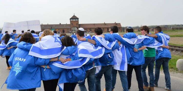 מצעד החיים באושוויץ, ארכיון. צילום: יוסי זליגר צילום: יוסי זליגר