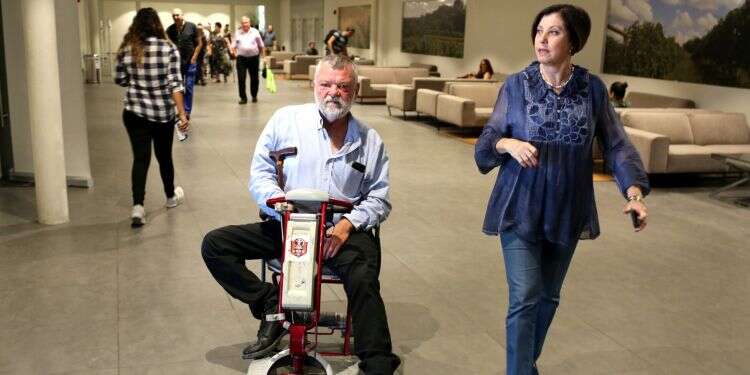 זהבה גלאון ואילן גילאון. צילום: אבישג שאר ישוב צילום: אבישג שאר ישוב