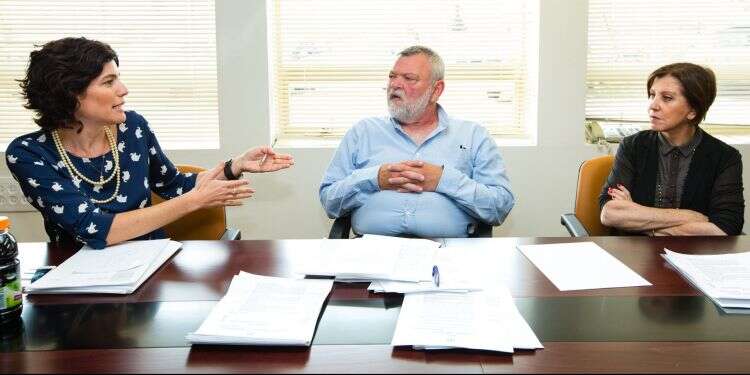 זהבה גלאון, אילן גילאון ותמר זנדברג. צילום: דודי ועקנין צילום: דודי ועקנין