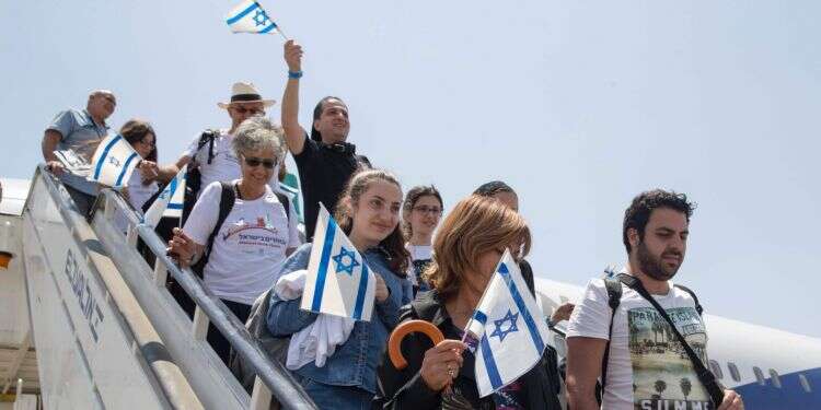 עולים לישראל, אילוסטרציה. צילום: AFP צילום: AFP