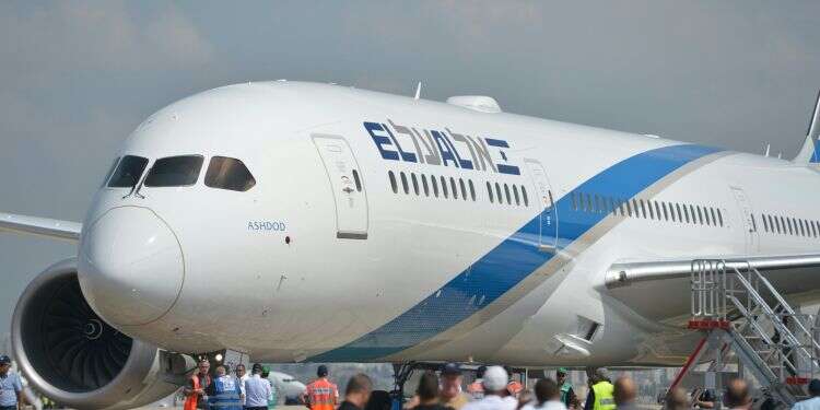 מטוס הדרימליינר של אל-על. צילום: יוסי זליגר צילום: יוסי זליגר