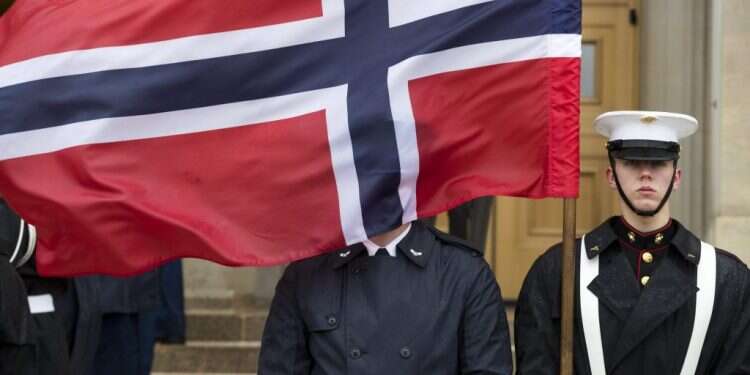 מסדר הכבוד של נורווגיה. צילום: EPA צילום: EPA