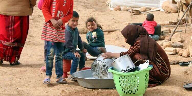 אישה בלבנון. צילום: AFP צילום: AFP