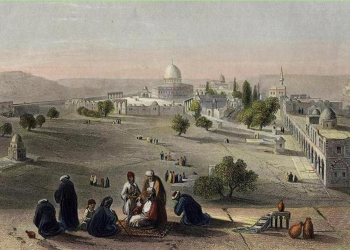 נקודת התצפית הייחודית על מתחם הר הבית