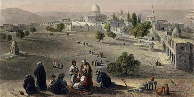 נקודת התצפית הייחודית על מתחם הר הבית