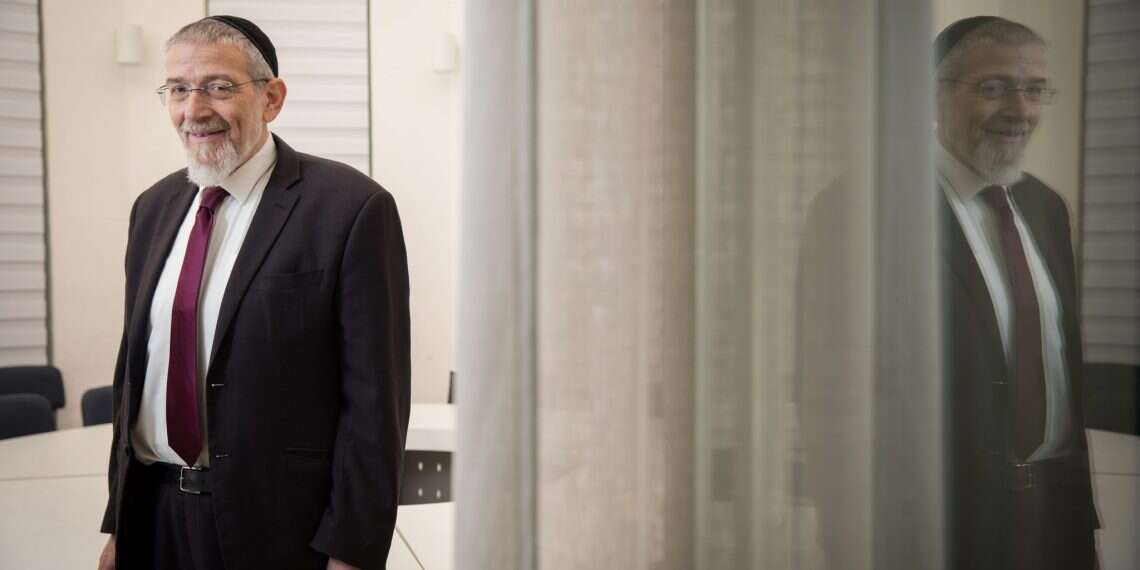 הרב מיכאל מלכיאור. צילום: הדס פרוש, פלאש 90 צילום: הדס פרוש, פלאש 90