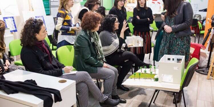 סטודנטיות חרדיות במכללת פרוג. צילום: אבישג שאר ישוב צילום: אבישג שאר ישוב