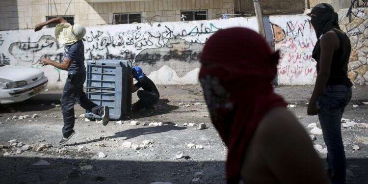 התפרעויות במזרח ירושלים צילום: פלאש90