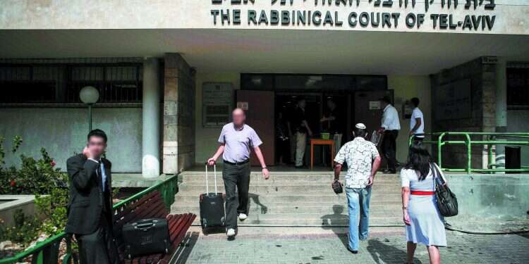 בית הדין הרבני בתל אביב. צילום: יהושע יוסף צילום: יהושע יוסף