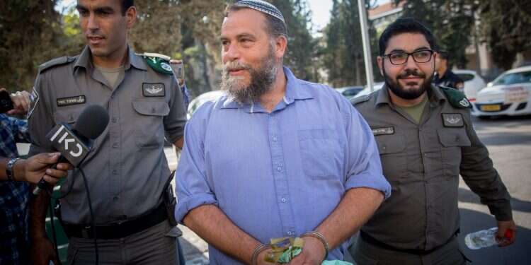 בנצי גופשטיין מובא לבית משפט השלום בחשד לאיומים, ארכיון. צילום: יונתן זינדל, פלאש 90 צילום: יונתן זינדל, פלאש 90