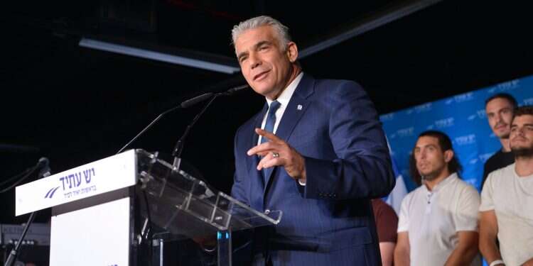 יאיר לפיד. צילום: יוסי זליגר רק לא בחירות: זה הזמן להחזיר את העיקר לסדר היום