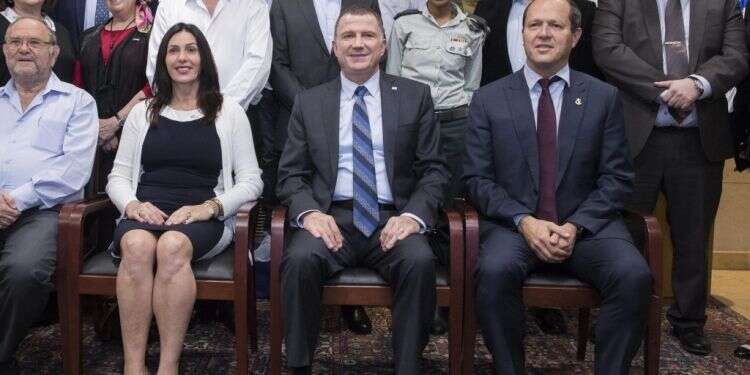 יולי אדלשטיין ומירי רגב. צילום: יונתן זינדל, פלאש90 צילום: יונתן זינדל, פלאש90