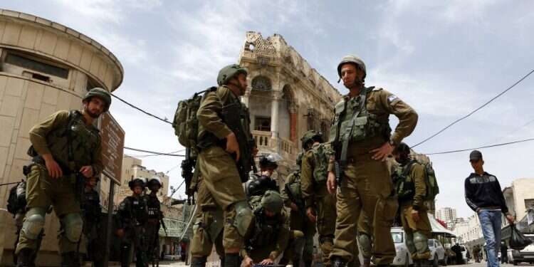 חיילי צה צילום: EPA