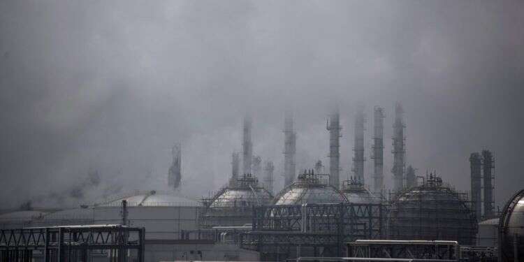 תחנת כוח בסין. צילום: AFP צילום: AFP