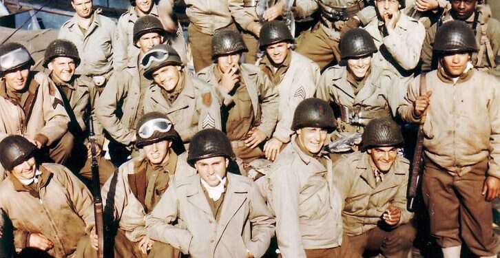 חיילי הדיביזיה ה-1 של ארה צילום: גטי אימג'ס