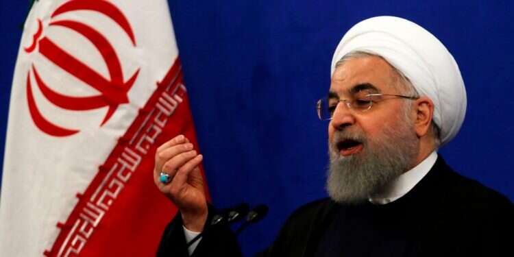 נשיא איראן חסן רוחאני. צילום: AFP צילום: AFP