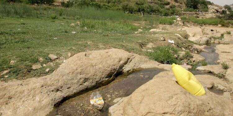 נחל בשומרון. צילום ארכיון: מרים צחי צילום ארכיון: מרים צחי