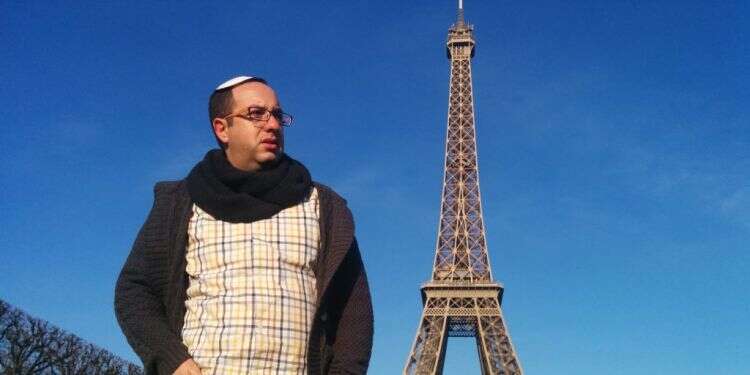 כתב מקור ראשון צביקה קליין בפריז. צילום: דב בלהסן צילום: דב בלהסן