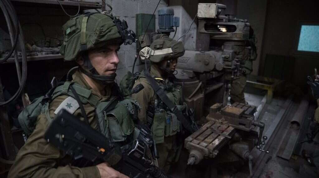 מבצע לתפיסת מחרטות של פלסטינים לייצור נשק ביו צילום: דובר צה"ל