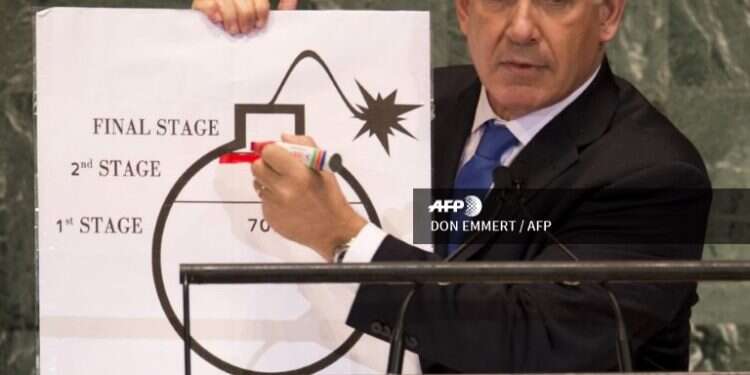 נתניהו באו"ם, 2012