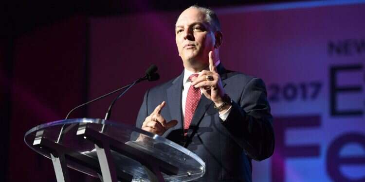 מושל לואיזיאנה אוורדס. צילום: AFP צילום: AFP