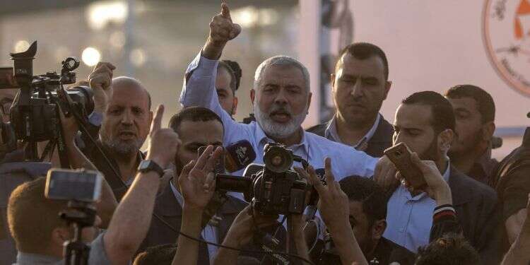 איסמעיל הנייה. צילום: EPA צילום: EPA