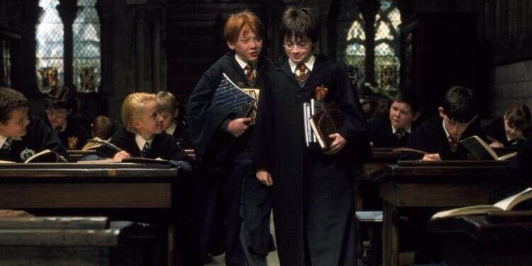 צילום מסך מתוך הארי פוטר ואבן החכמים צילום מסך מתוך הסרט