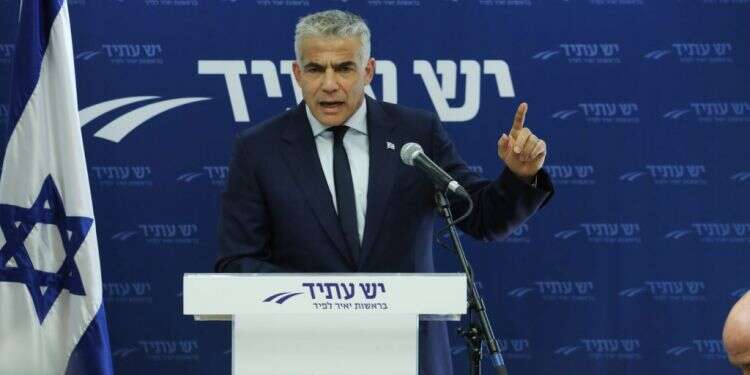 יאיר לפיד. צילום: מרים צחי צילום: מרים צחי