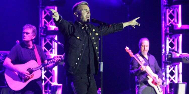 הופעה של טייק דאט בישראל. צילום: קוקו צילום: קוקו