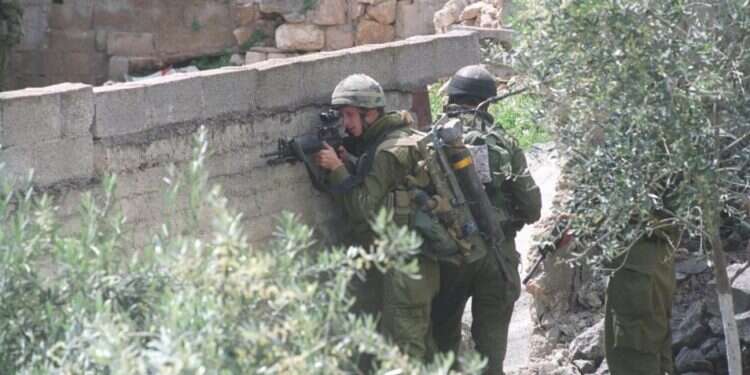 חיילים בג'נין במבצע חומת מגן. צילום: לע צילום: לע"מ