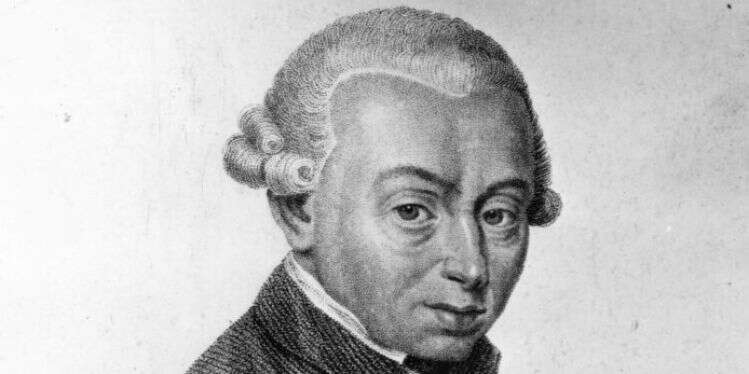 עמנואל קאנט. צילום: גטי אימג'ס צילום: גטי אימג'ס