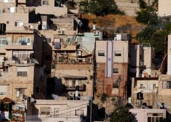התיישבות יהודית בסילוואן. צילום: רויטרס צילום: רויטרס