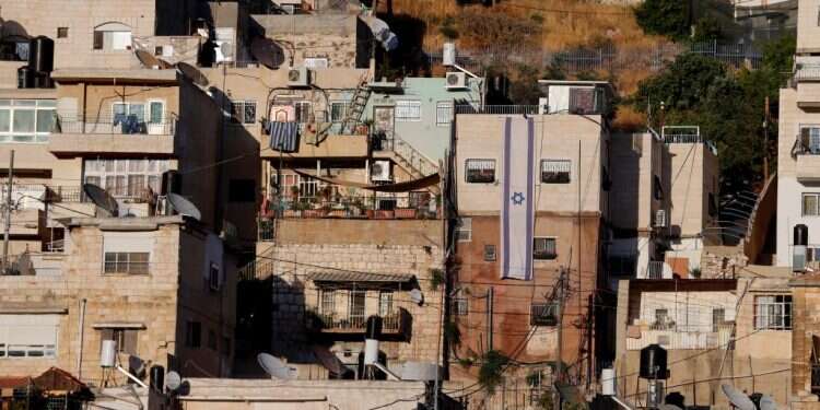התיישבות יהודית בסילוואן. צילום: רויטרס צילום: רויטרס