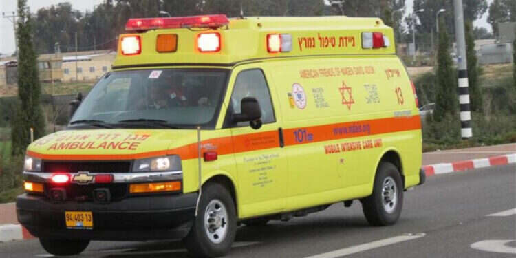 אמבולנס מד"א. צילום: מושיקו תיעוד מבצעי מד"א