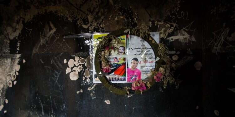 בית משפחת דוואבשה שהוצת בדומא. צילום: אריק סולטן צילום: אריק סולטן