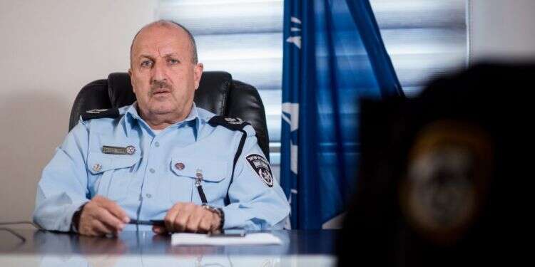 ניצב ג'מאל חכרוש. צילום: מורן מעיין צילום: מורן מעיין