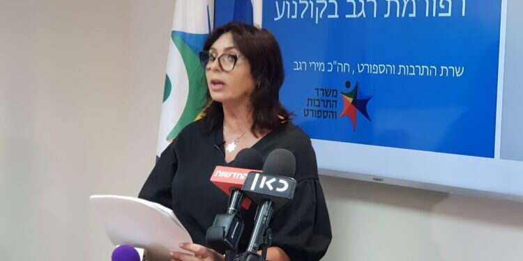 מירי רגב. צילום: אלי סבתי צילום: אלי סבתי