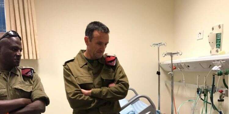 אלוף הרצי הלוי וסמג צילום: דובר צה''ל