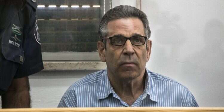 גונן שגב בבית המשפט. צילום: אוליבייה פיטוסי  צילום: אוליבייה פיטוסי