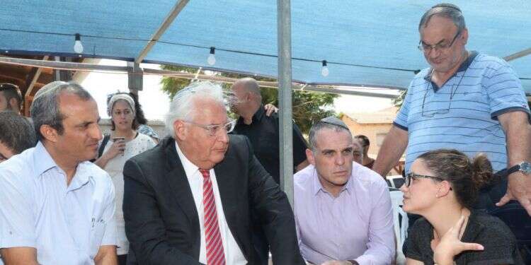 שגריר ארה צילום: מרים צחי