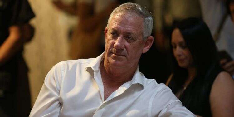 בני גנץ. צילום: אלכס קולומויסקי
צילום: אלכס קולומויסקי