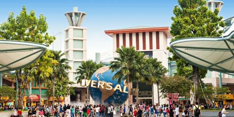 האי סנטוסה, סינגפור. צילום: שאטרסטוק צילום: שאטרסטוק