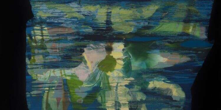 ירח, מתן בן־טולילה, שמן על בד, 2018. מתוך תערוכת ירח, מתן בן־טולילה, שמן על בד, 2018. מתוך תערוכת "ירח" בגלריית שכטר, תל אביב